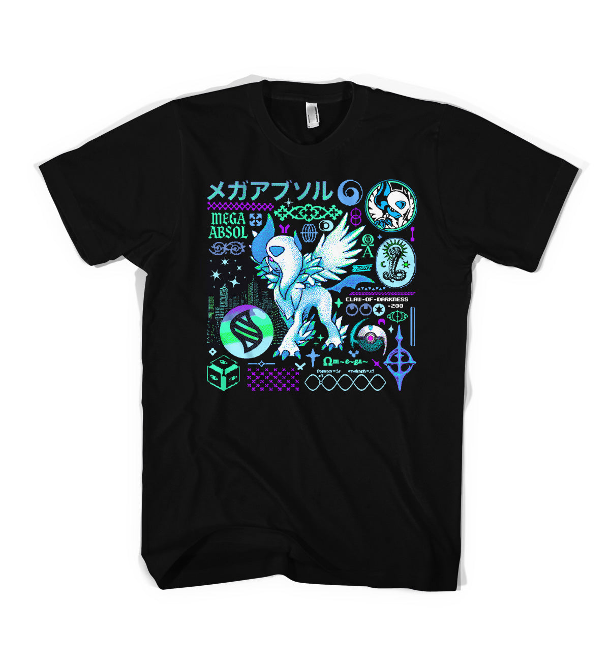 Mega Absol Pixel Unisex T-Shirt