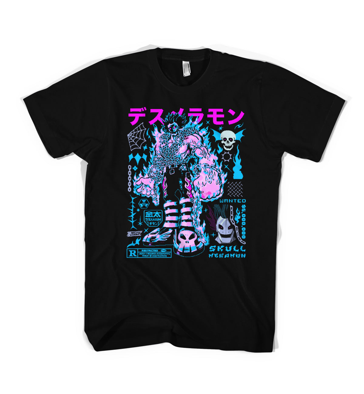Death Meramon Digimon Unisex T-Shirt