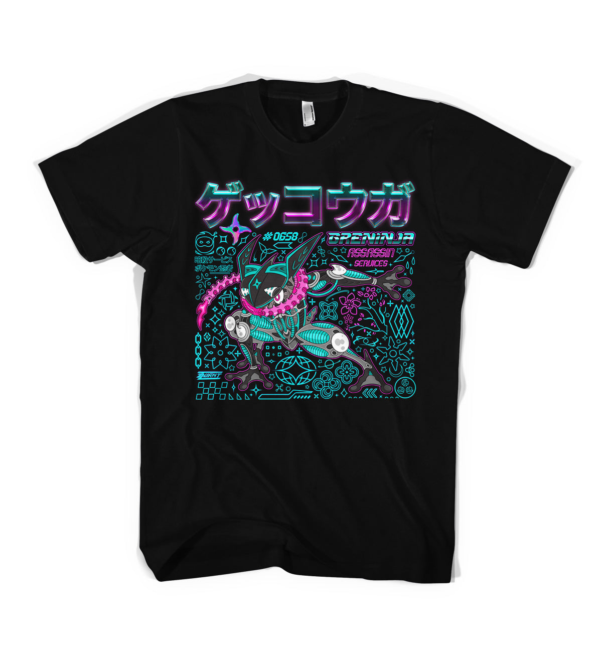 Greninja Alien 2Turnt Kurt x Hori Xiu Unisex T-Shirt