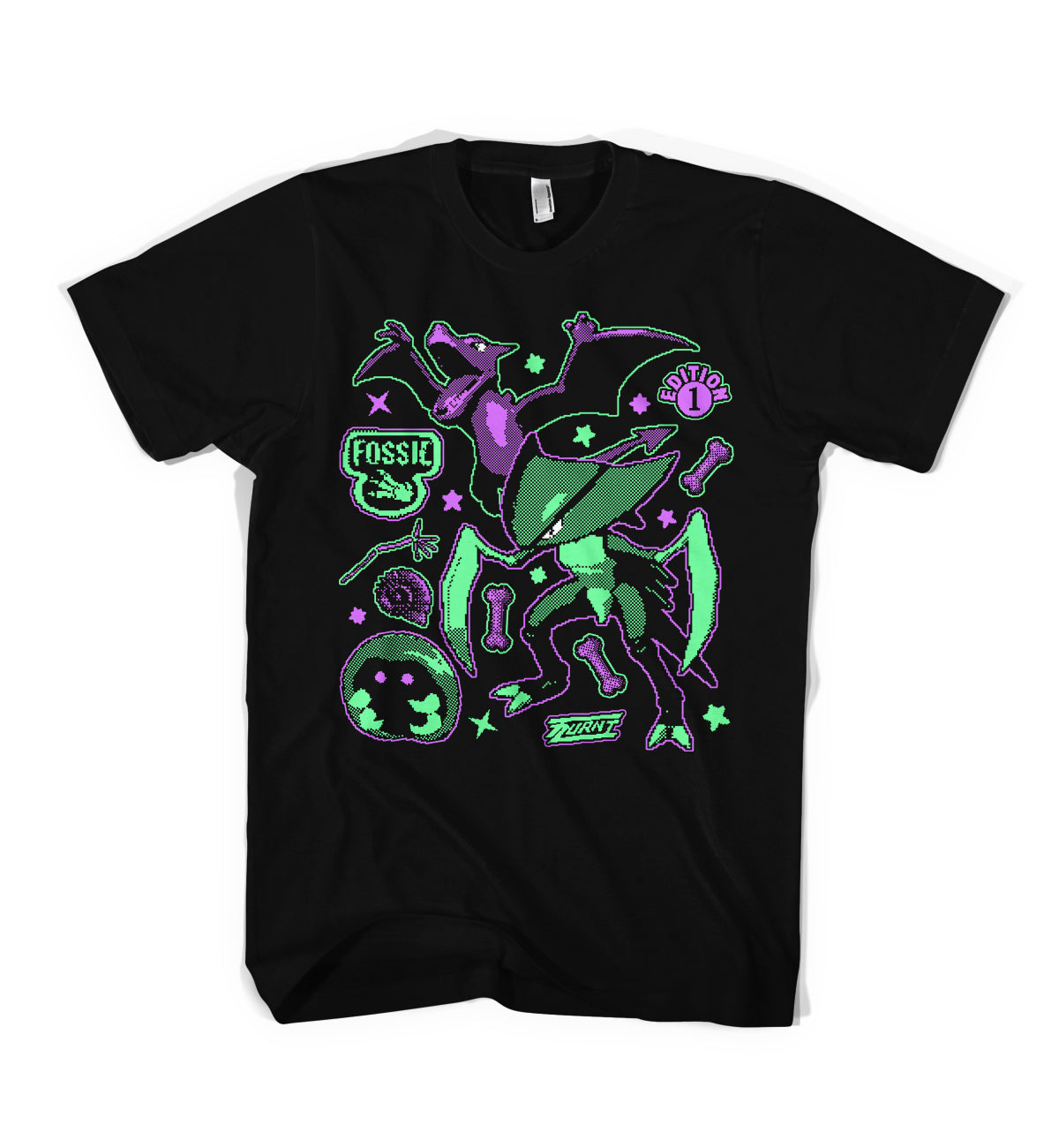 Pokémon Fossil Pixel Unisex T-Shirt