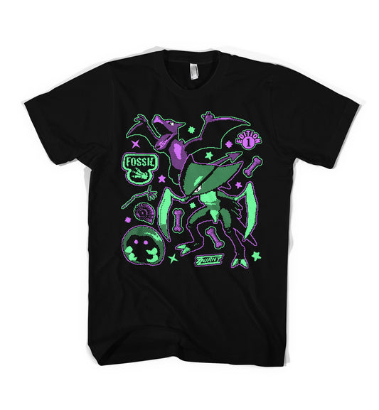 Pokémon Fossil Pixel Unisex T-Shirt