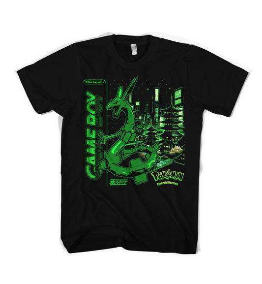 Rayquaza Emerald Pixel Art Unisex T-Shirt